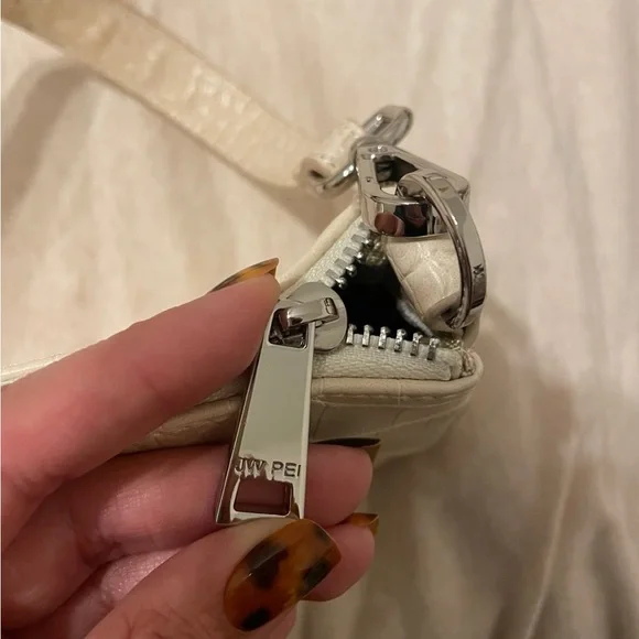 JW Pei Eva shoulder bag - Ivory Croc - Picture 7 of 7